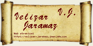 Velizar Jaramaz vizit kartica